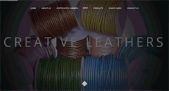 Desktop Screenshot of creative-leathers.com